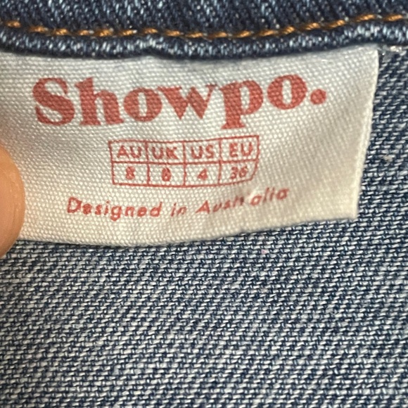 ShowPo Blue Denim Jacket - Picture 7 of 9